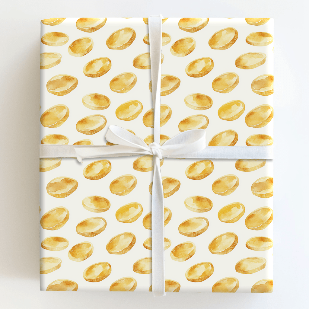 Coins of Gold - Wrapping Paper - Aspen & Arlo