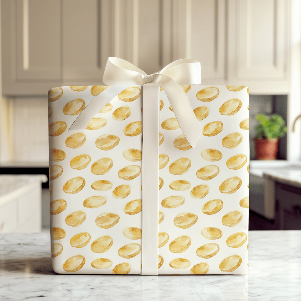 Coins of Gold - Wrapping Paper - Aspen & Arlo