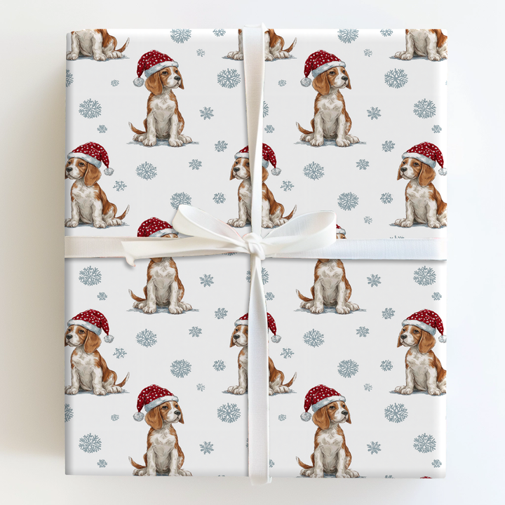 Snowy Beagle Christmas