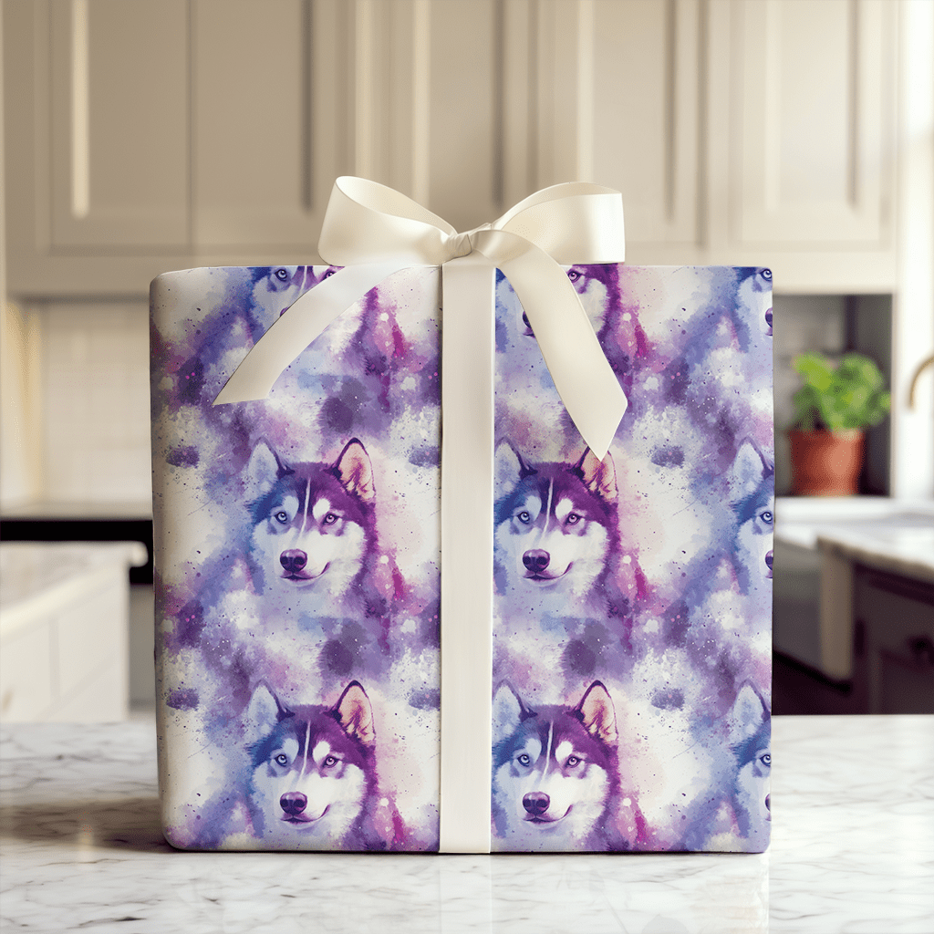 Purple On The Move - Wrapping Paper - Aspen & Arlo