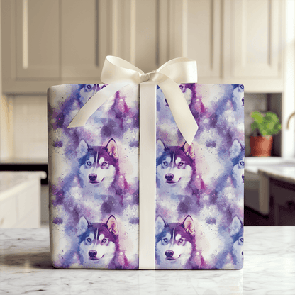 Purple On The Move - Wrapping Paper - Aspen & Arlo