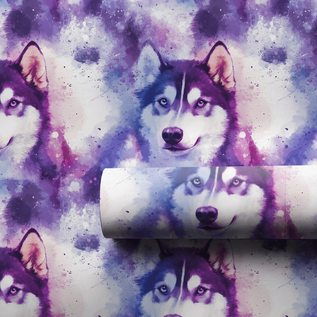 Purple On The Move - Wrapping Paper - Aspen & Arlo