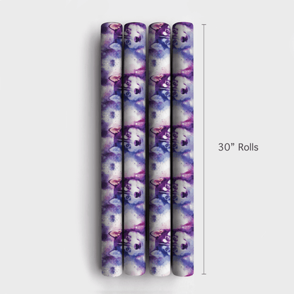 Purple On The Move - Wrapping Paper - Aspen & Arlo