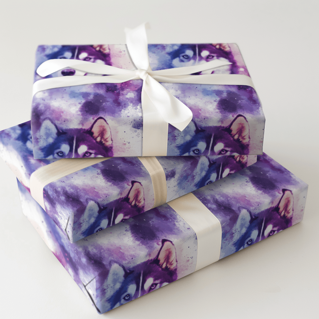 Purple On The Move - Wrapping Paper - Aspen & Arlo