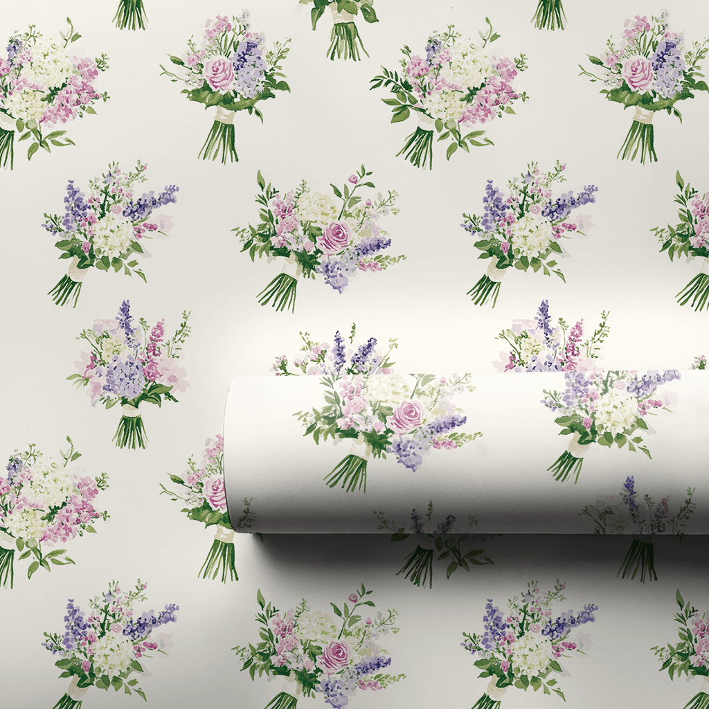 Violet Amour - Wrapping Paper - Aspen & Arlo