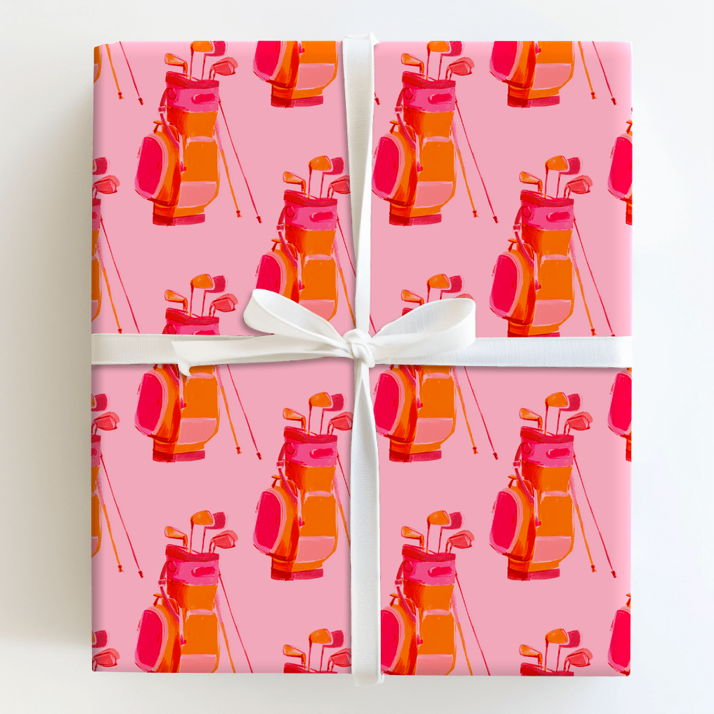 Fairway Carry - Wrapping Paper - Aspen & Arlo
