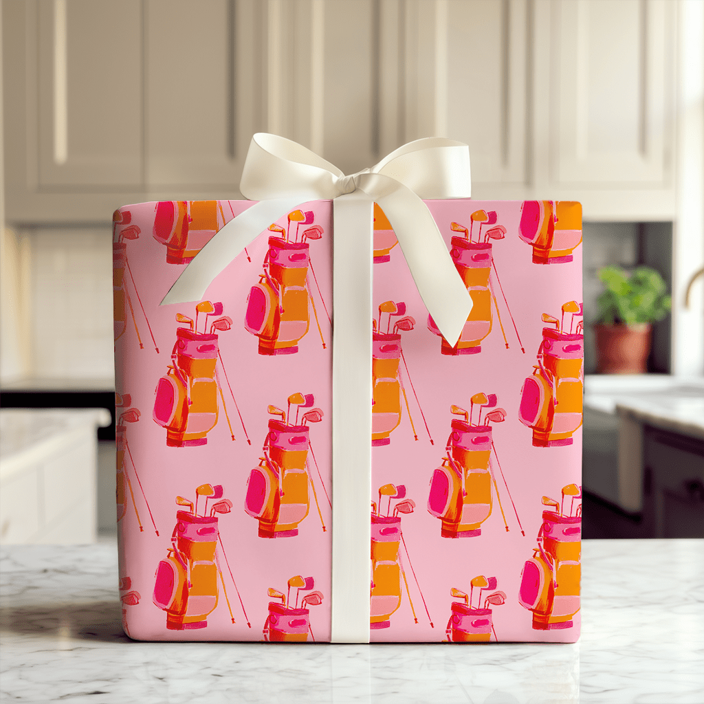 Fairway Carry - Wrapping Paper - Aspen & Arlo