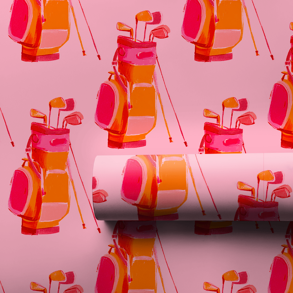 Fairway Carry - Wrapping Paper - Aspen & Arlo