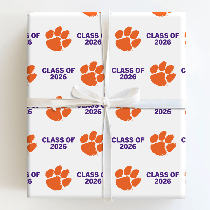 Class of 2026 Clemson - Wrapping Paper - Aspen & Arlo