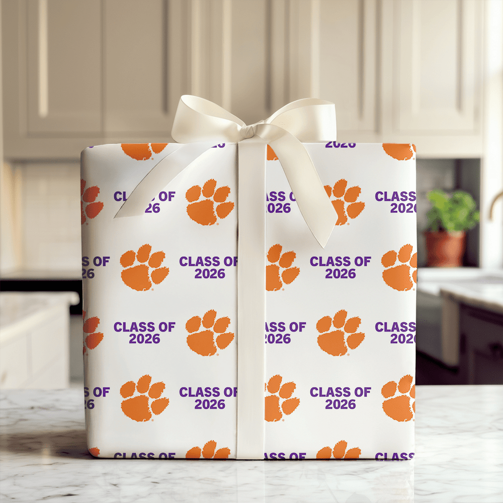 Class of 2026 Clemson - Wrapping Paper - Aspen & Arlo