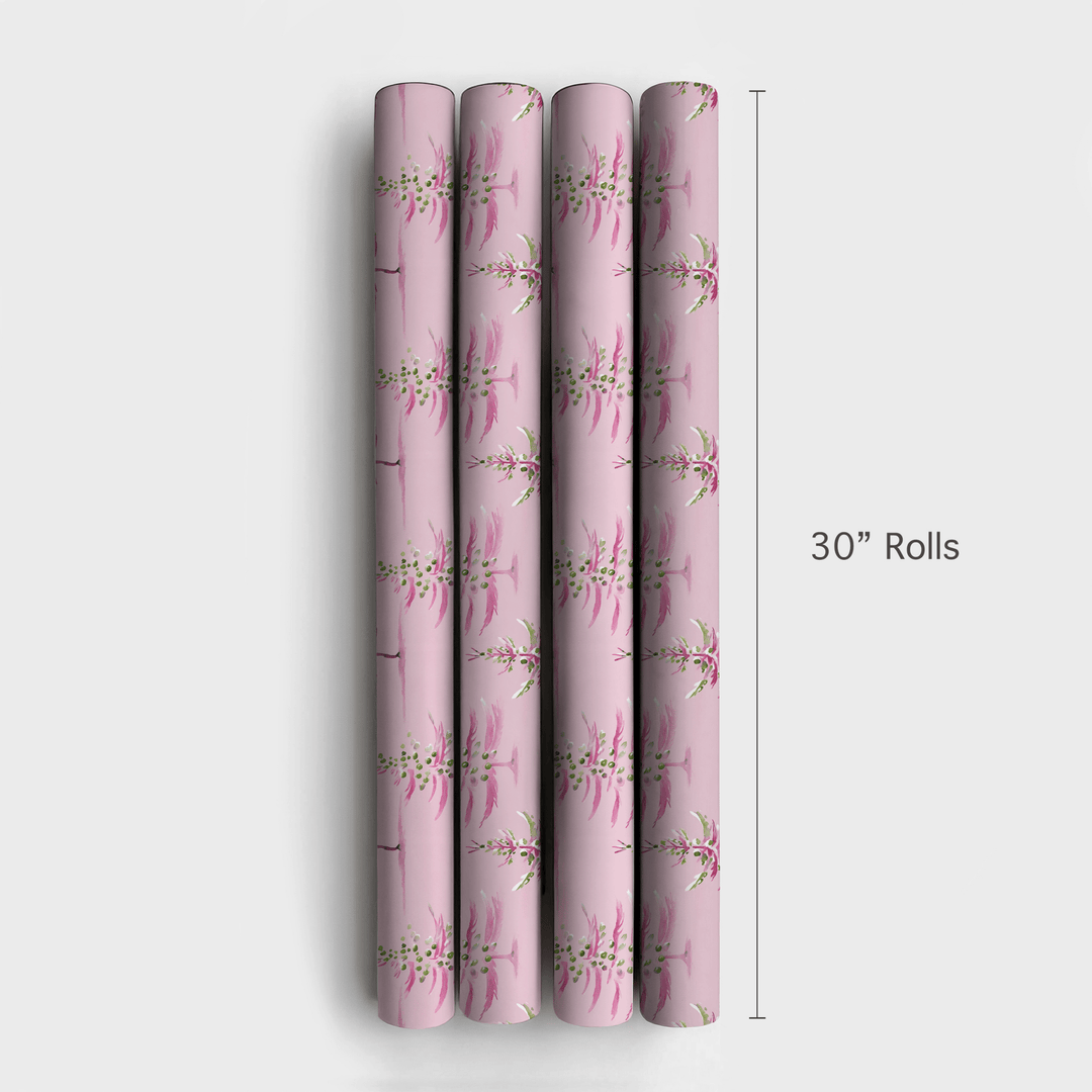 Pink Frost - Wrapping Paper - Aspen & Arlo