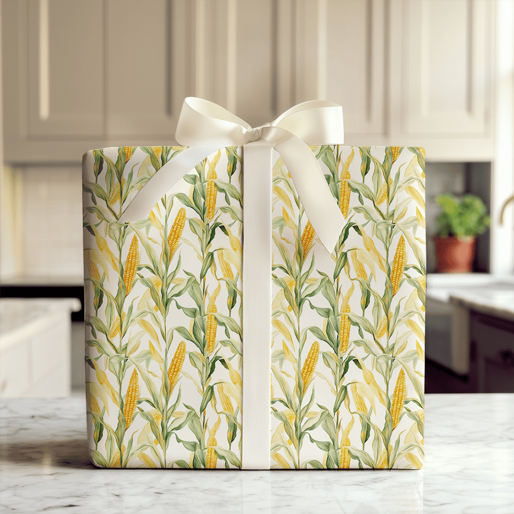 Sweet Corn Dreams - Wrapping Paper - Aspen & Arlo