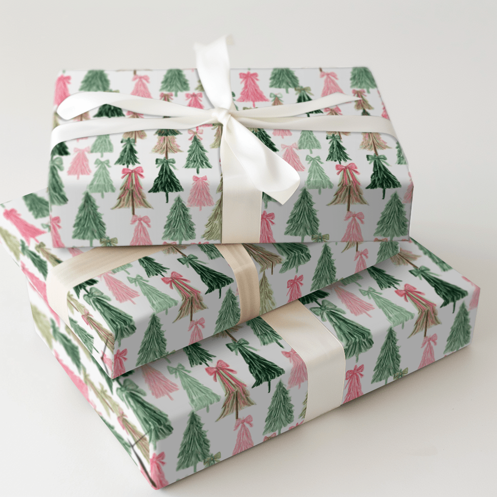 Tie Tidings - Wrapping Paper - Aspen & Arlo