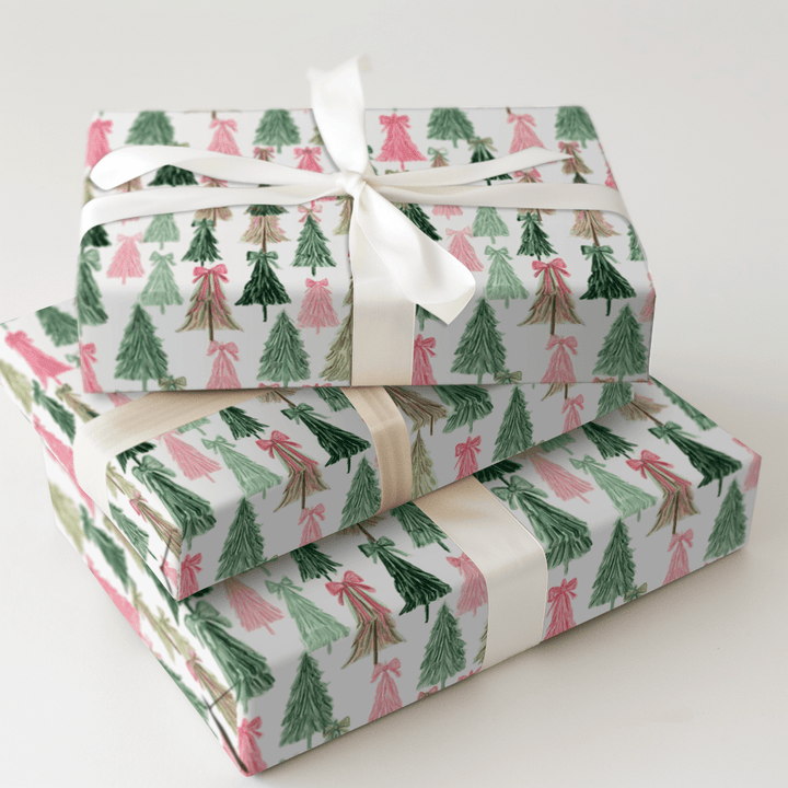 Tie Tidings - Wrapping Paper - Aspen & Arlo