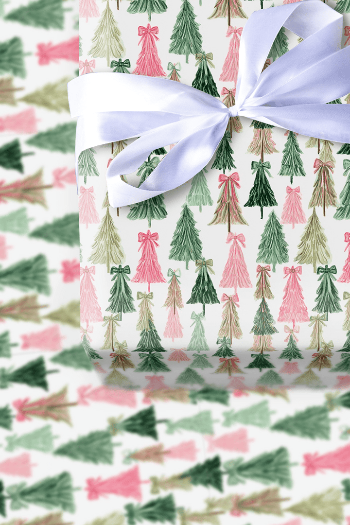 Tie Tidings - Wrapping Paper - Aspen & Arlo
