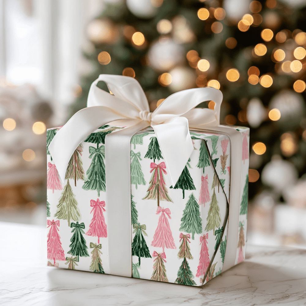 Tie Tidings - Wrapping Paper - Aspen & Arlo