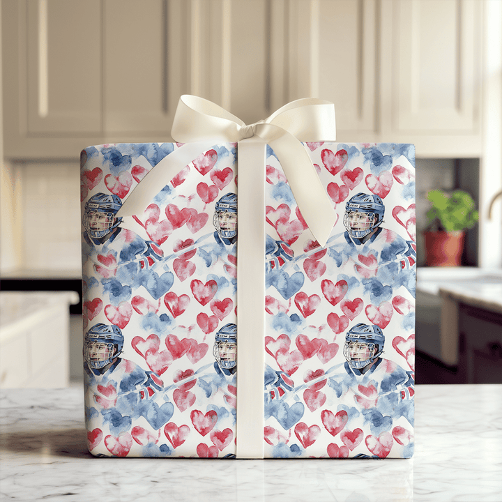 Mask of Love - Wrapping Paper - Aspen & Arlo