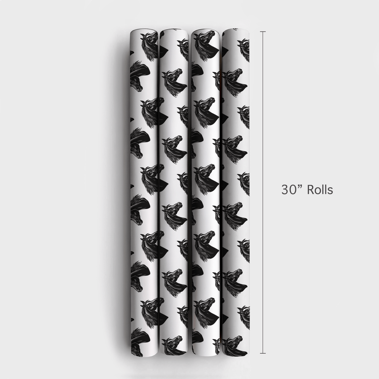 Midnight Mane - Wrapping Paper - Aspen & Arlo