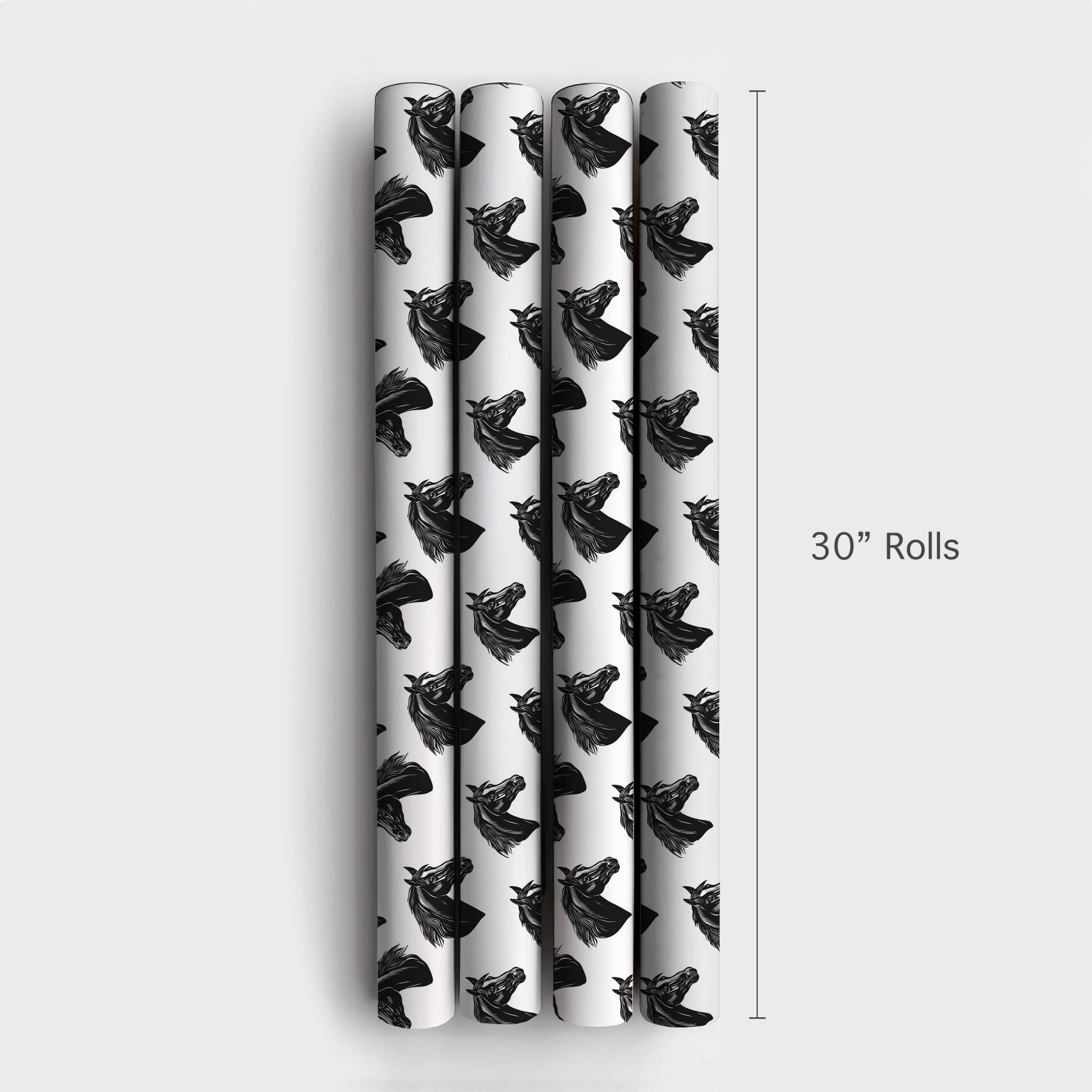 Midnight Mane - Wrapping Paper - Aspen & Arlo