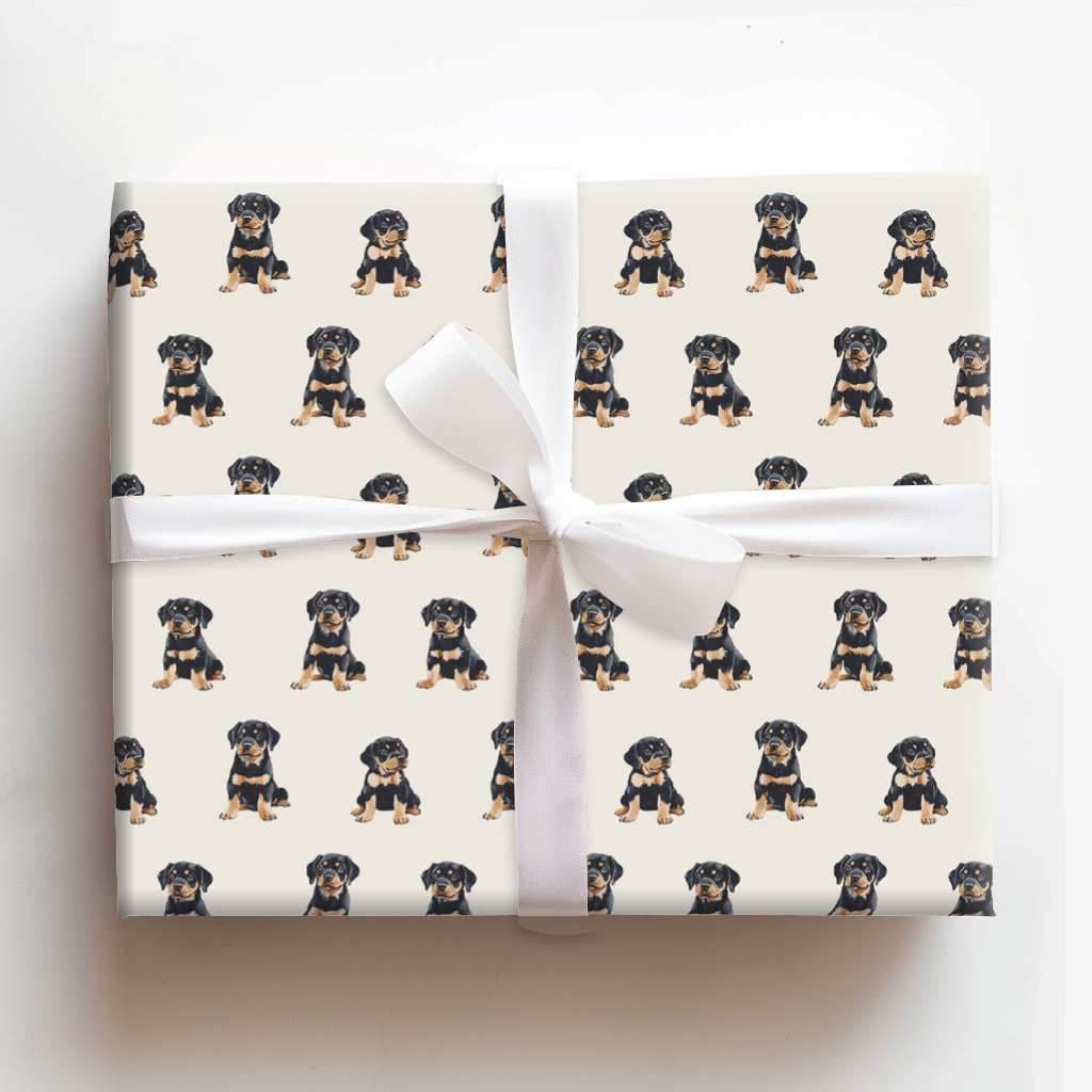 Pup and Coming - Wrapping Paper - Aspen & Arlo