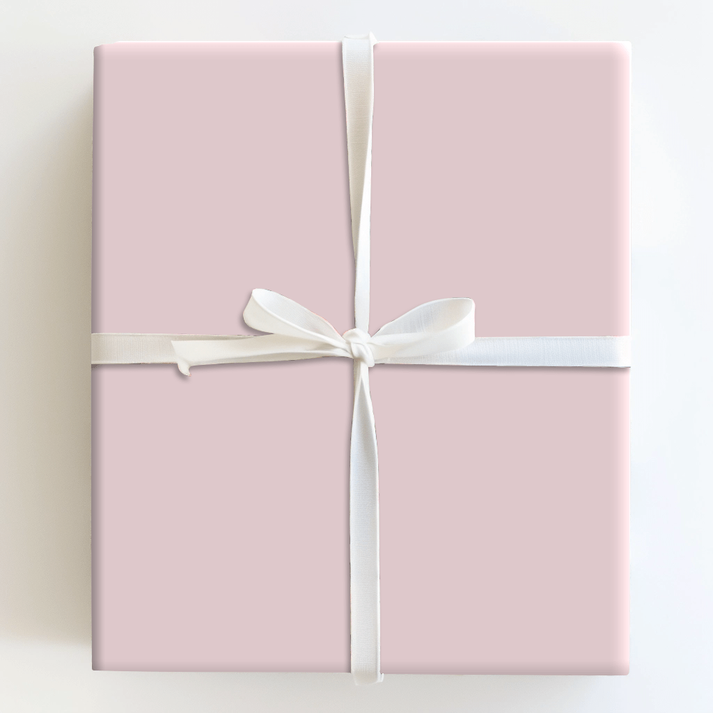 Oyster Pink - Wrapping Paper - Aspen & Arlo