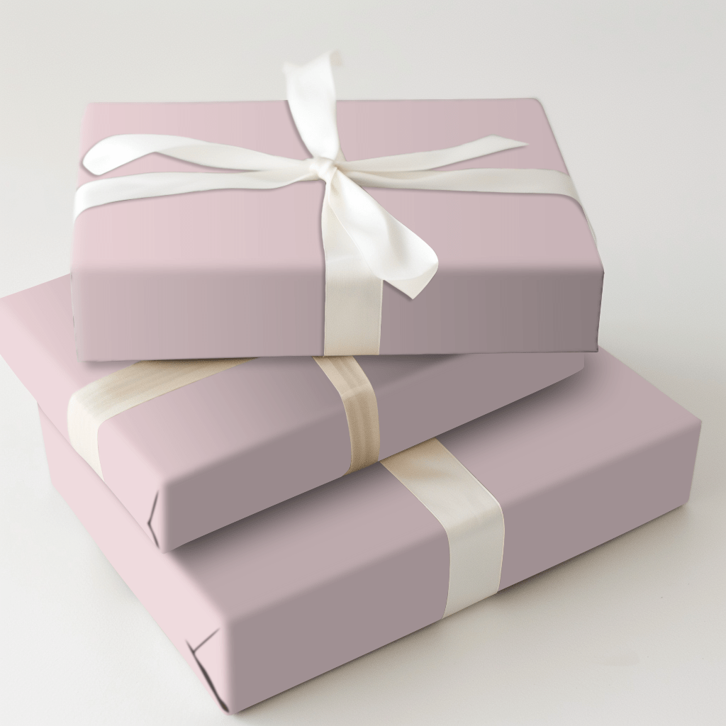 Oyster Pink - Wrapping Paper - Aspen & Arlo
