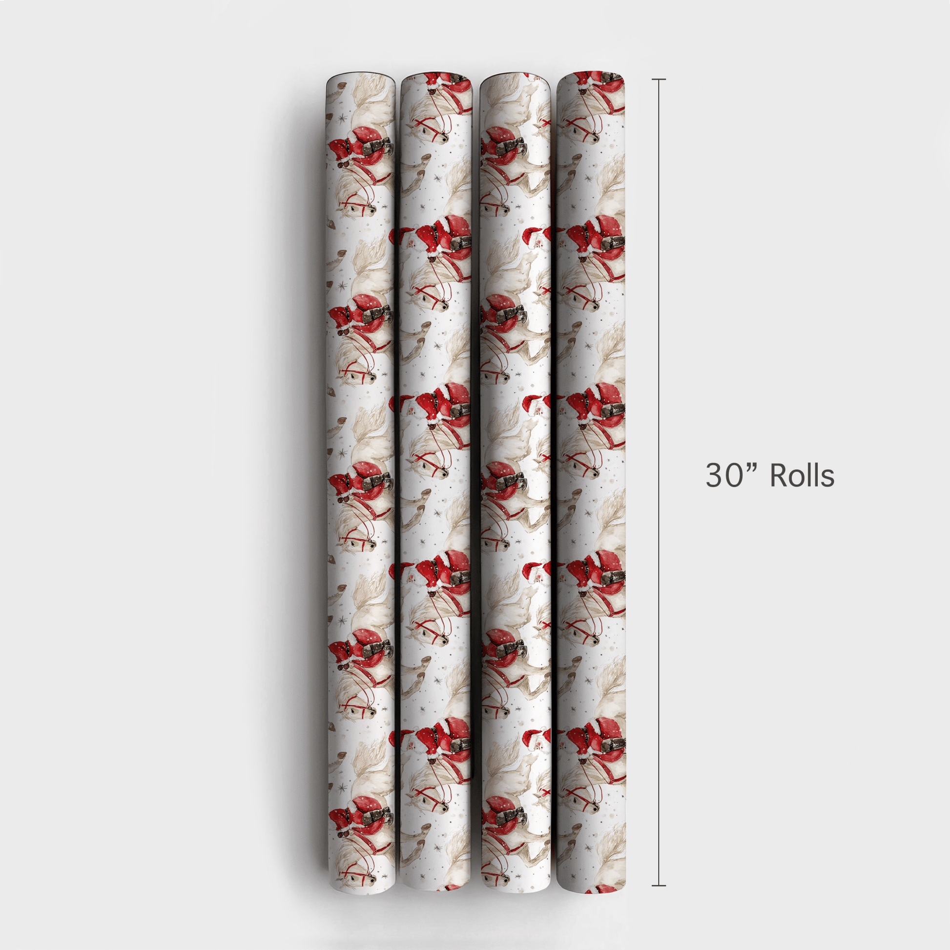 Galloping Gift Run - Wrapping Paper - Aspen & Arlo