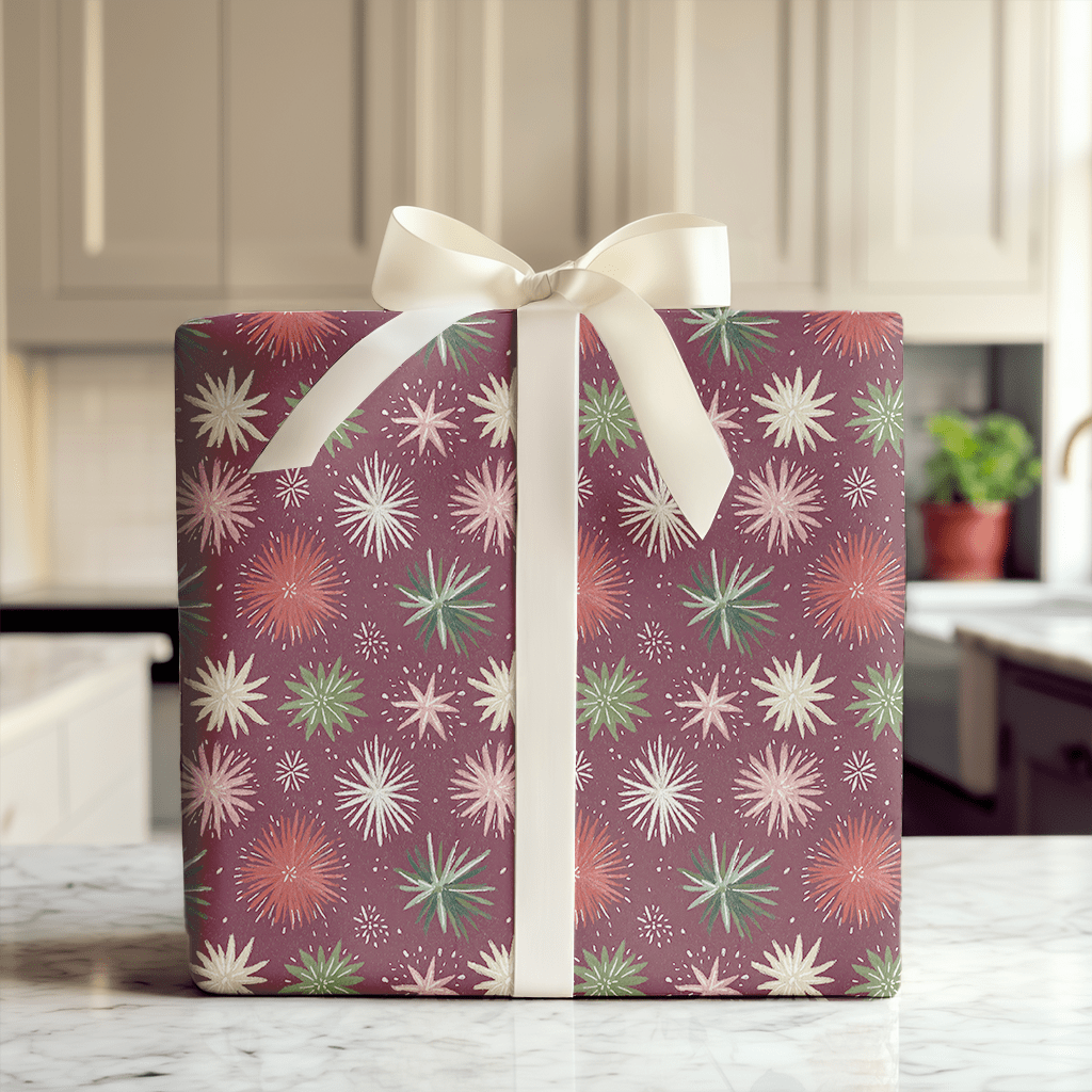 Christmas Firework Fest - Wrapping Paper - Aspen & Arlo