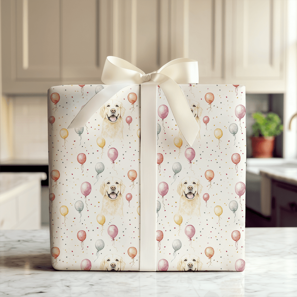 Birthday Fur Real - Wrapping Paper - Aspen & Arlo