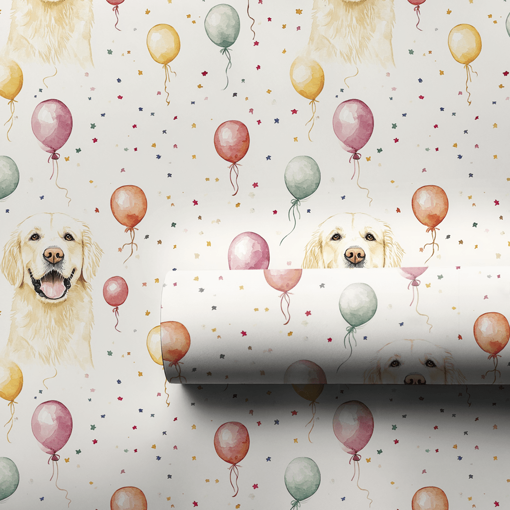 Birthday Fur Real - Wrapping Paper - Aspen & Arlo