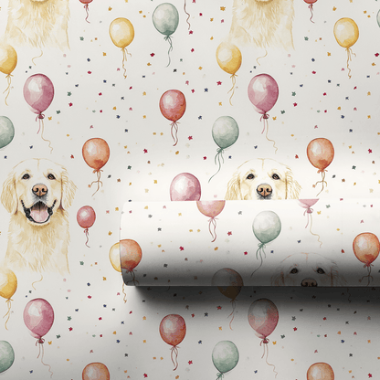 Birthday Fur Real - Wrapping Paper - Aspen & Arlo