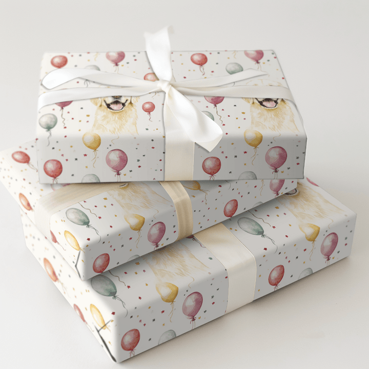 Birthday Fur Real - Wrapping Paper - Aspen & Arlo