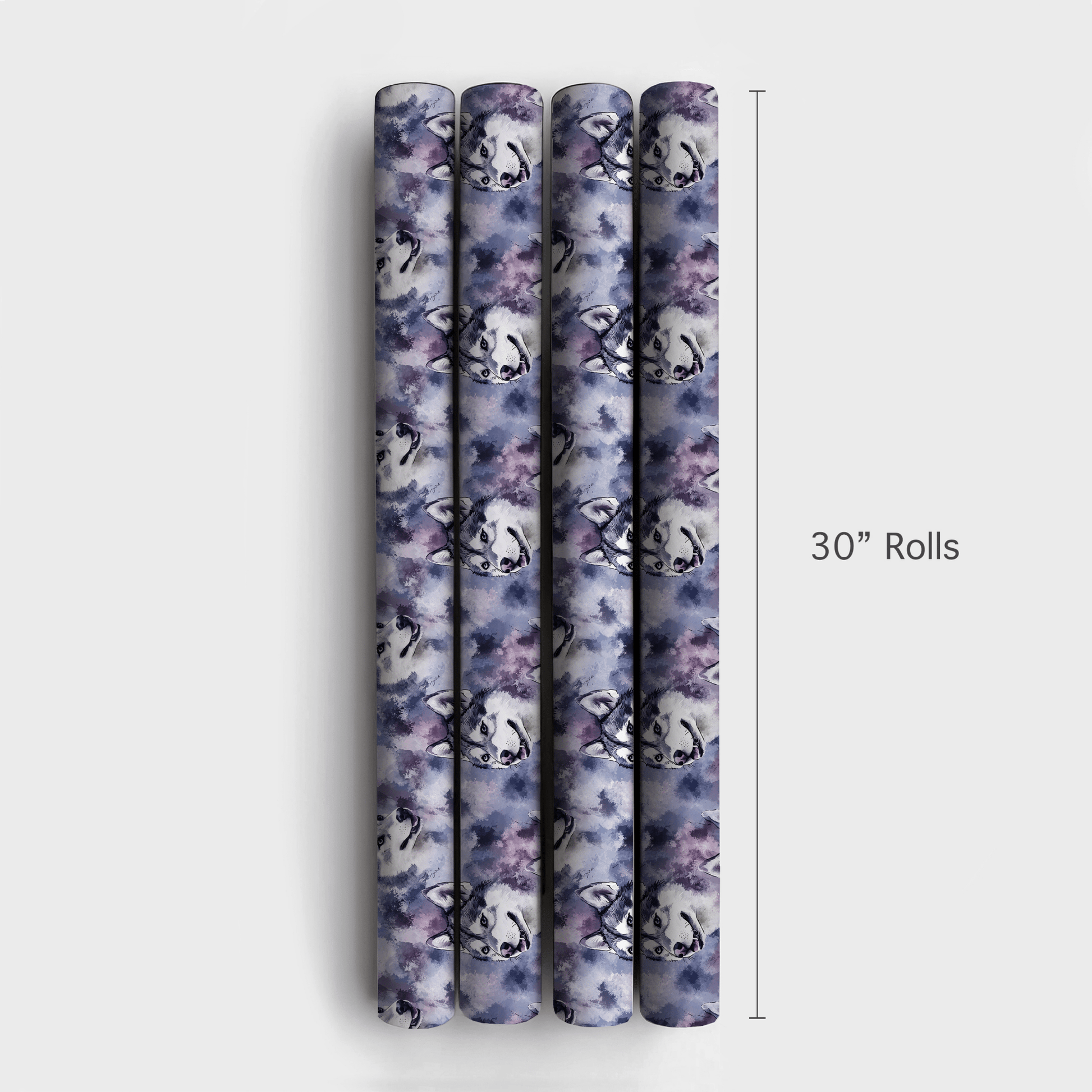 Prevail in Plum - Wrapping Paper - Aspen & Arlo