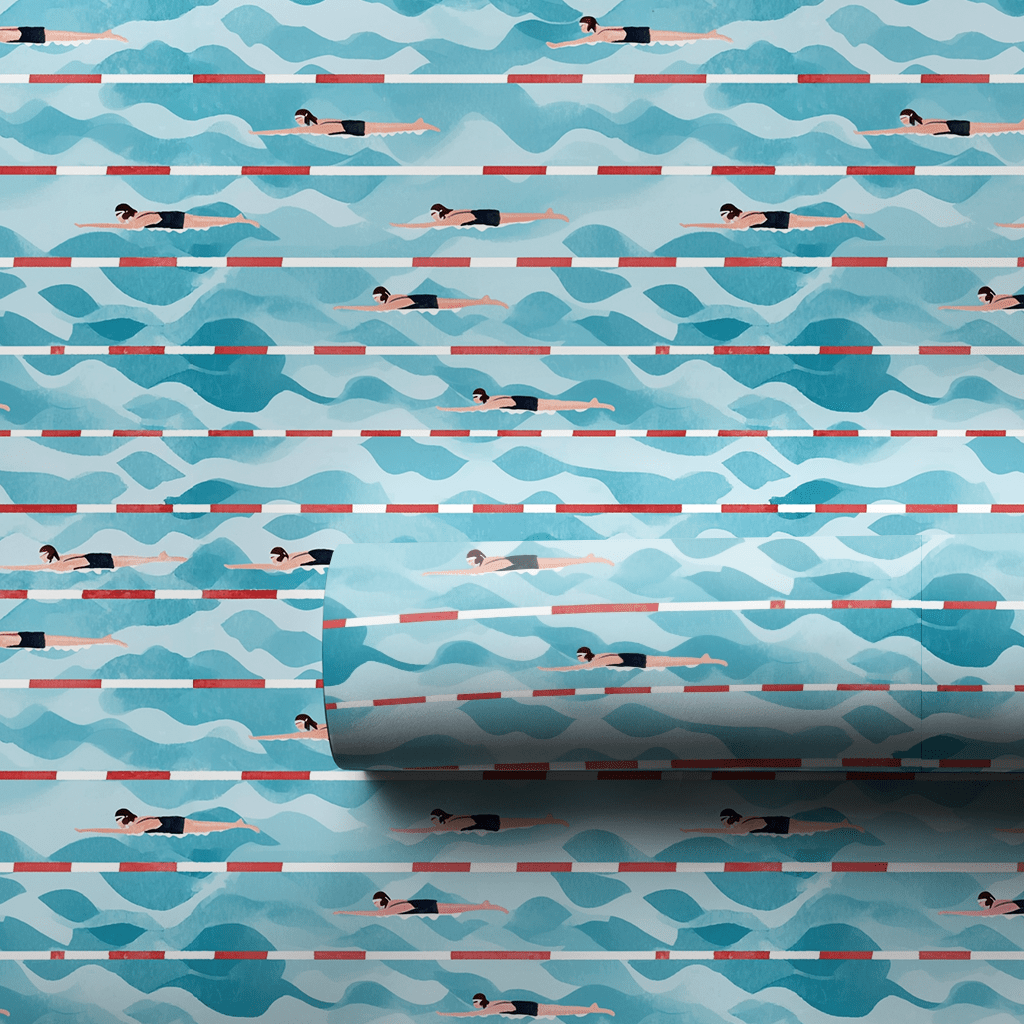 Racing Maddie - Wrapping Paper - Aspen & Arlo