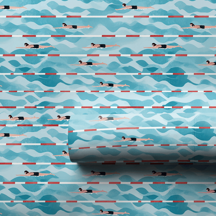 Racing Maddie - Wrapping Paper - Aspen & Arlo