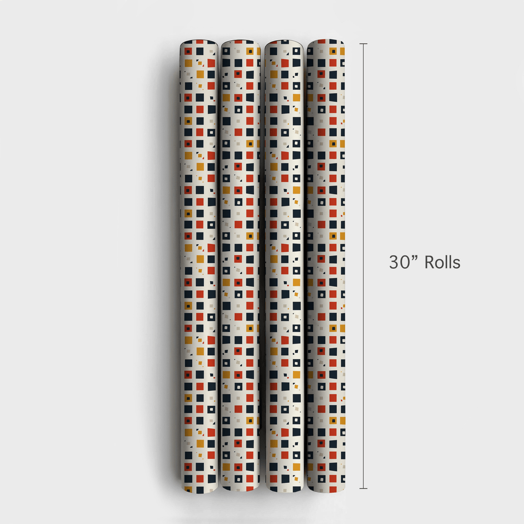 Color Squared - Wrapping Paper - Aspen & Arlo