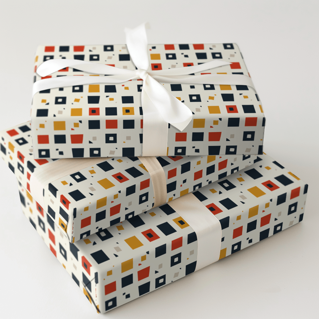 Color Squared - Wrapping Paper - Aspen & Arlo
