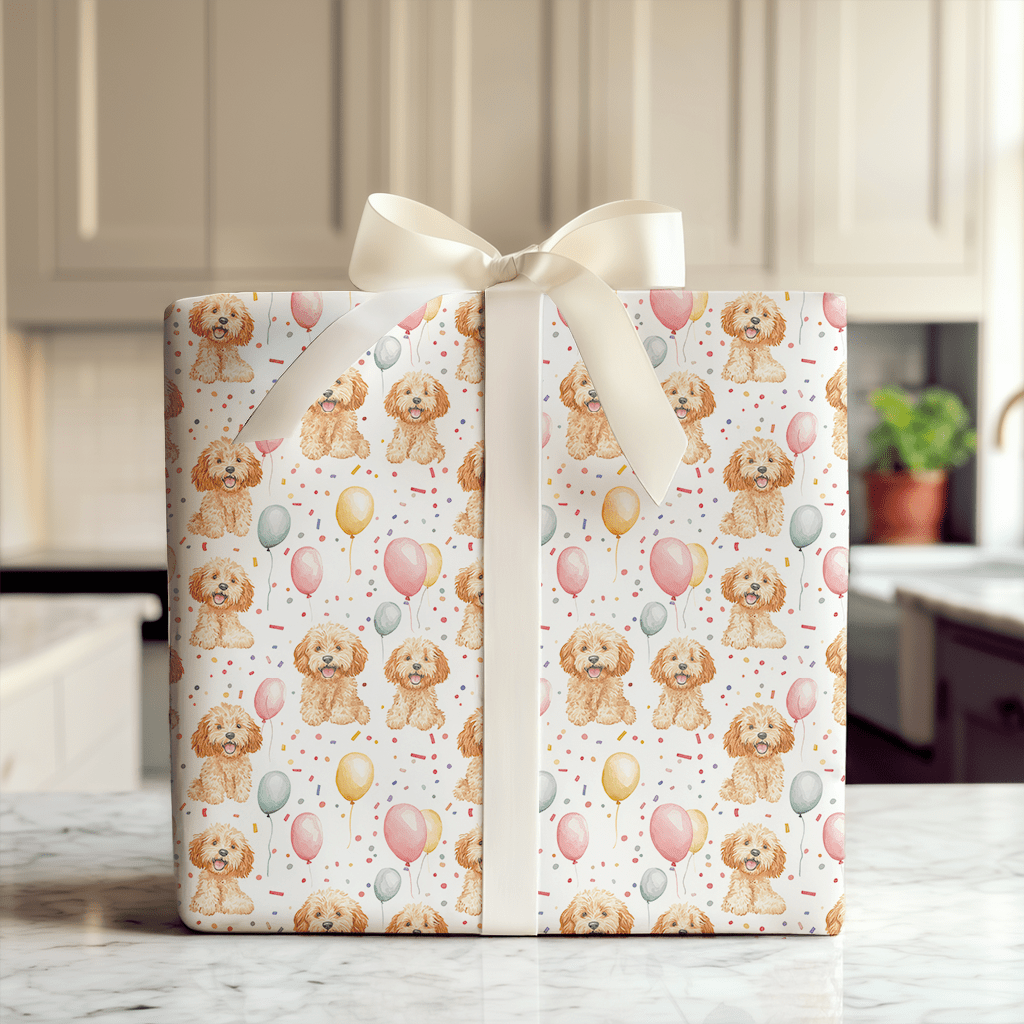 Happy Pup Day - Wrapping Paper - Aspen & Arlo
