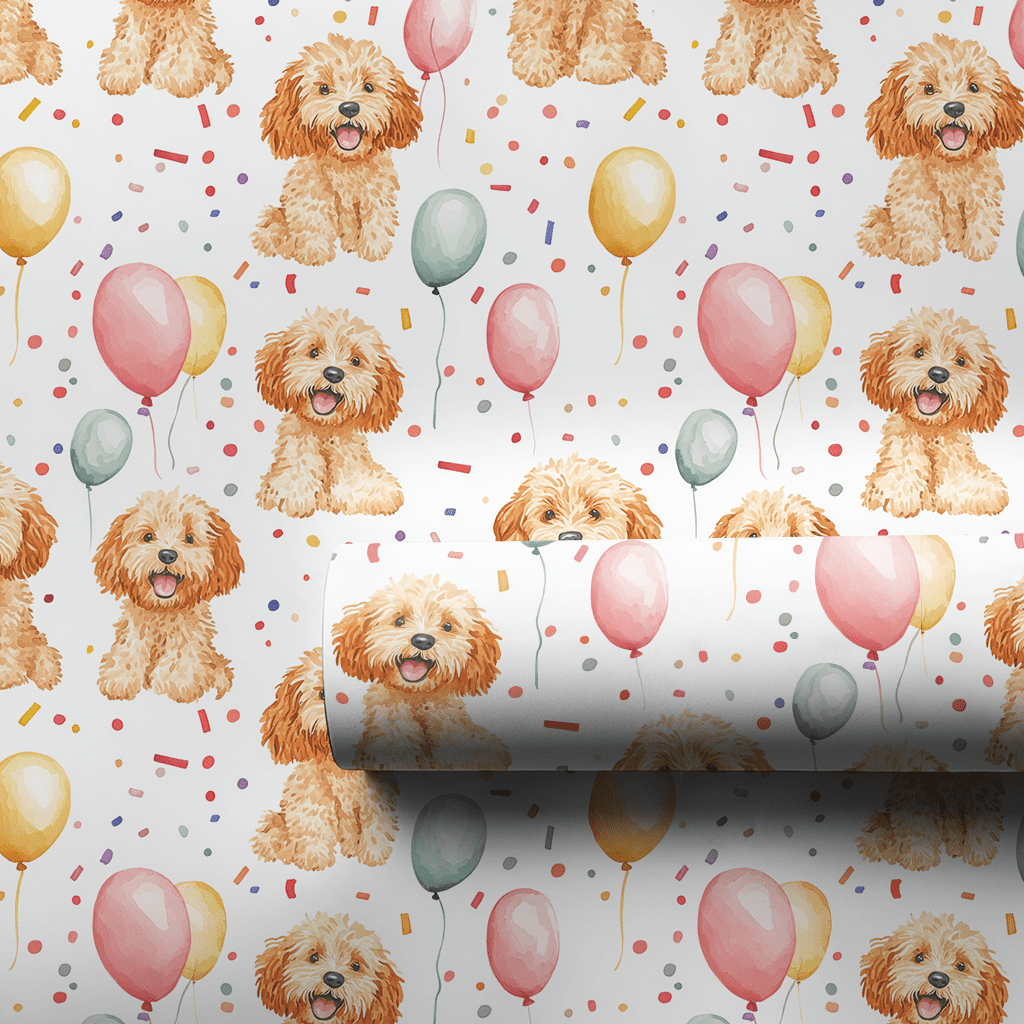 Happy Pup Day - Wrapping Paper - Aspen &amp; Arlo