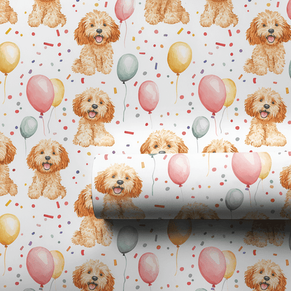 Happy Pup Day - Wrapping Paper - Aspen &amp; Arlo