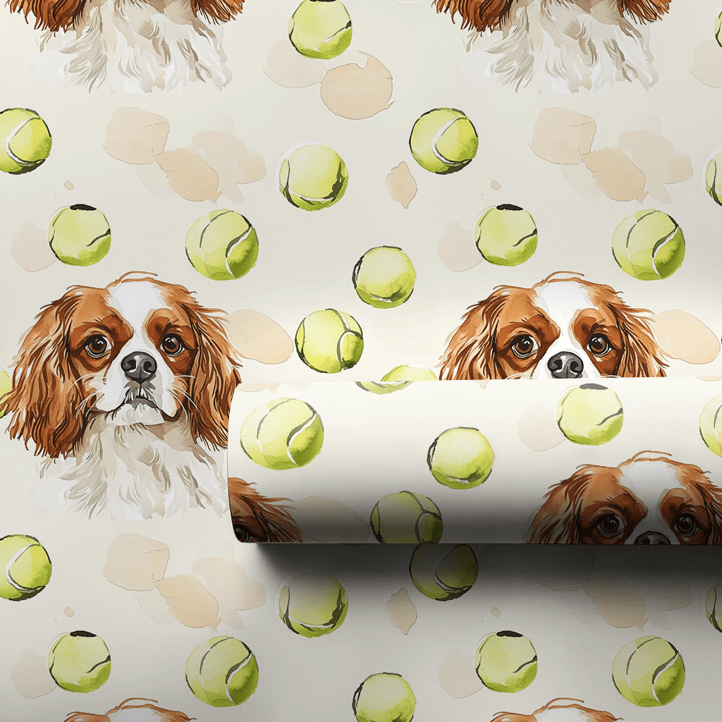 Fetch the Crown - Wrapping Paper - Aspen & Arlo