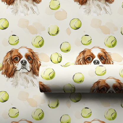 Fetch the Crown - Wrapping Paper - Aspen & Arlo