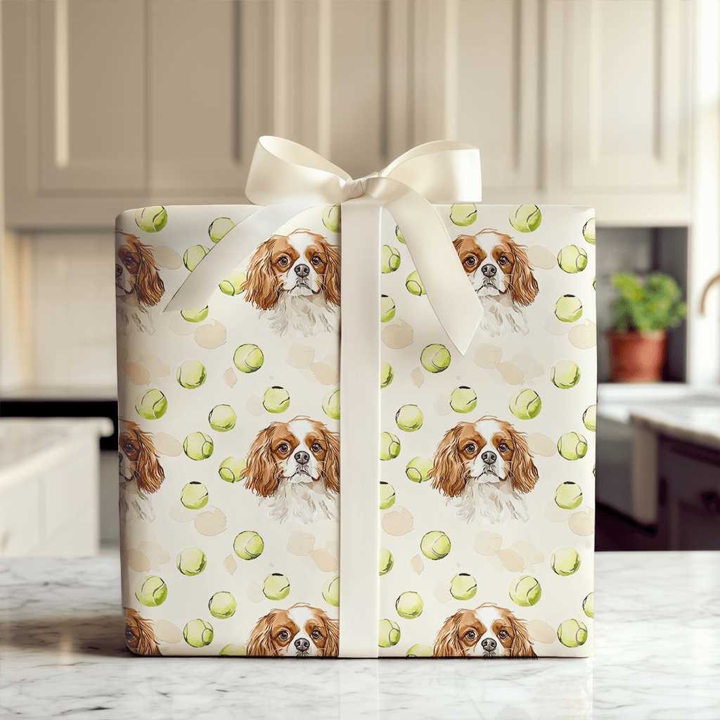 Fetch the Crown - Wrapping Paper - Aspen & Arlo