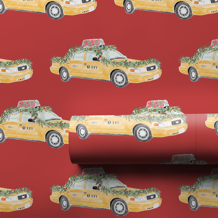 Decorated Taxi Cab