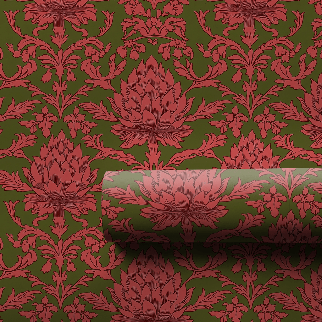 Velvet Noel Damask