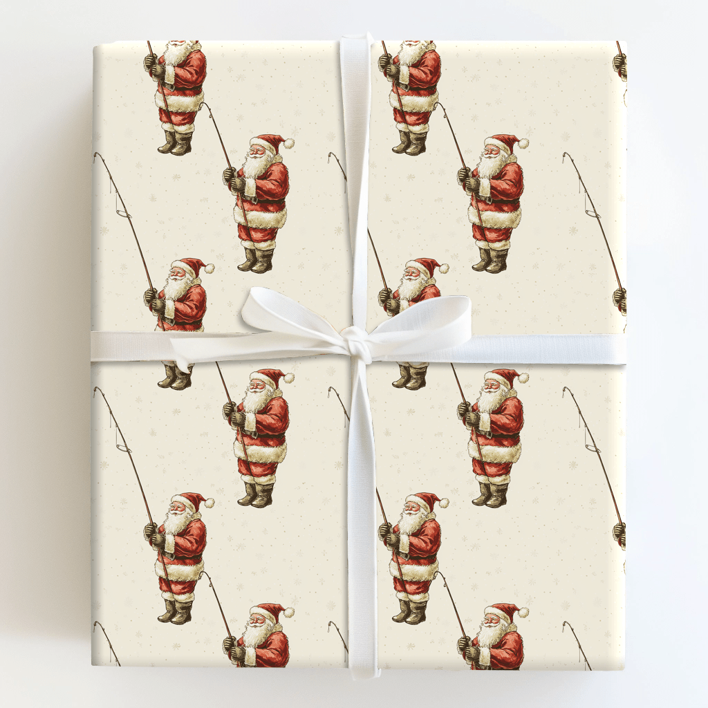 Fisher of Festivities - Wrapping Paper - Aspen & Arlo