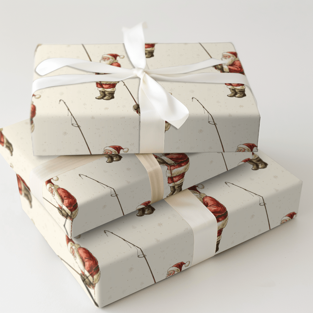 Fisher of Festivities - Wrapping Paper - Aspen & Arlo