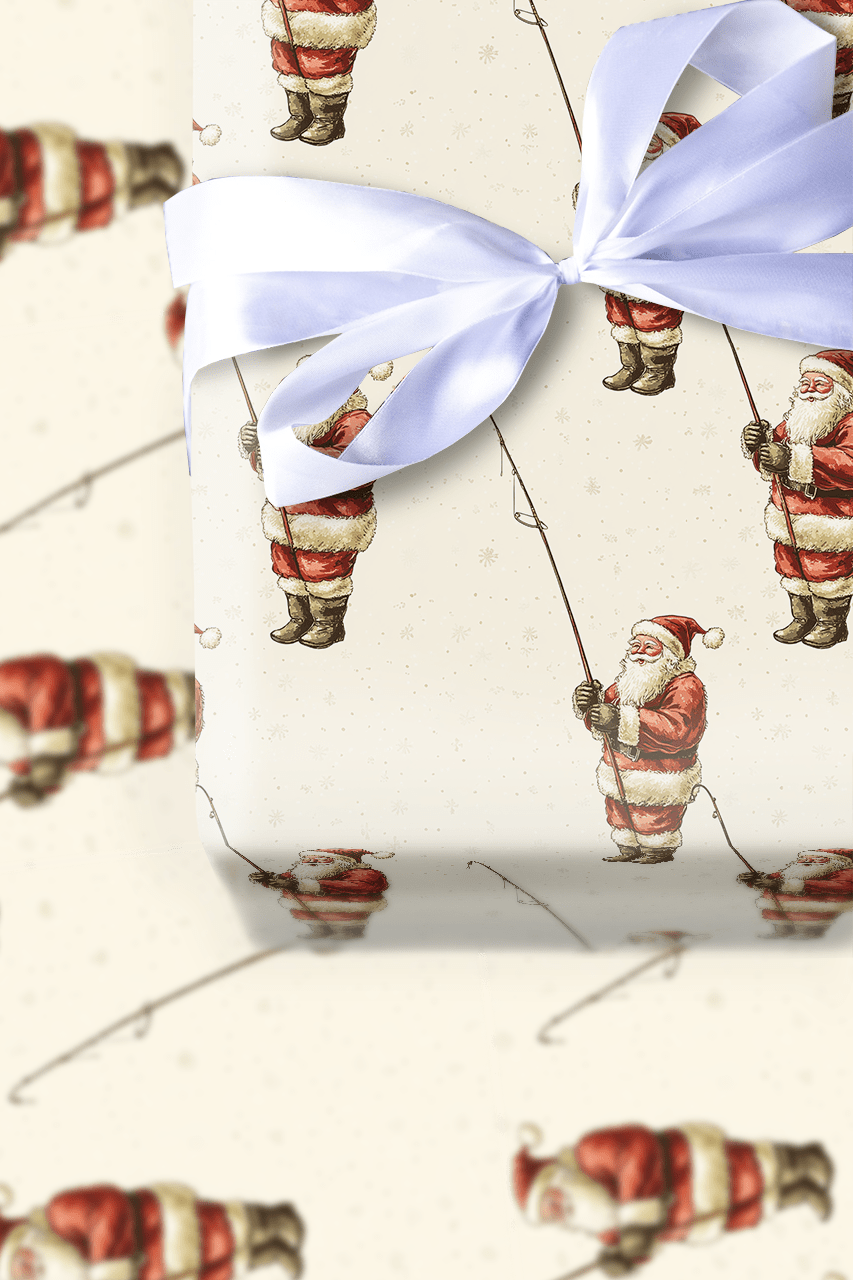 Fisher of Festivities - Wrapping Paper - Aspen & Arlo