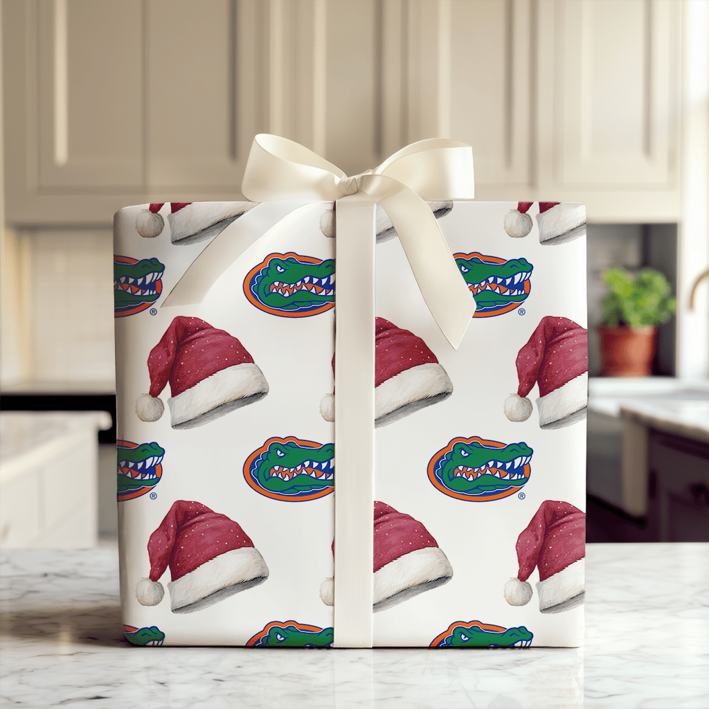 Gator Claus - Wrapping Paper - Aspen & Arlo