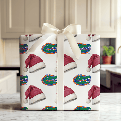 Gator Claus - Wrapping Paper - Aspen & Arlo